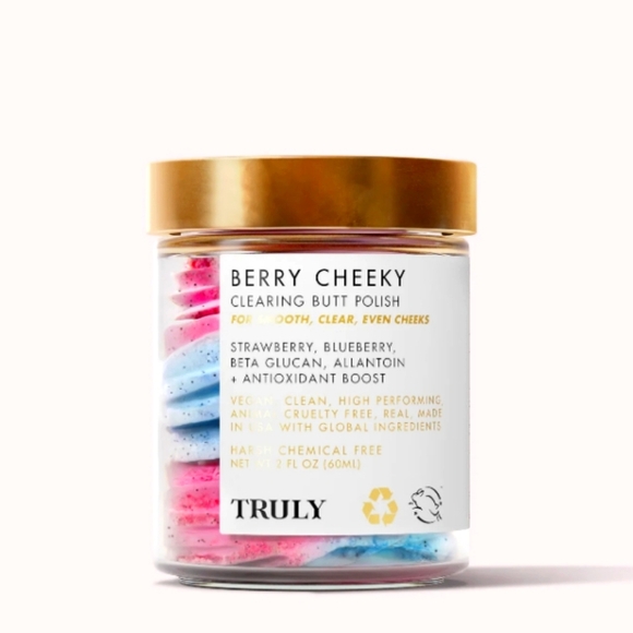 TRULY Other - TRULY Beauty's Berry Cheeky Clearing Butt Polish